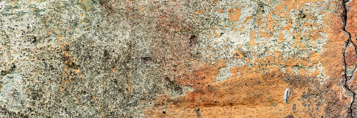 Texture of a concrete wall with cracks and scratches which can be used as a background