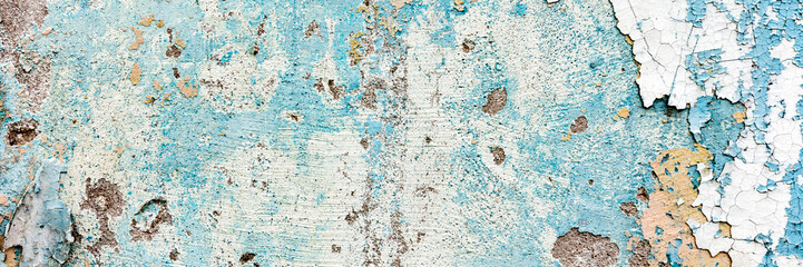 Texture of a concrete wall with cracks and scratches which can be used as a background