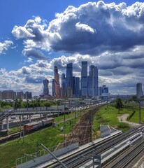 Naklejka premium downtown 