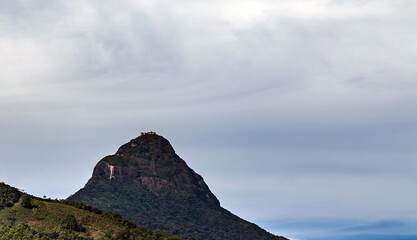 Sunrise over Adam's peak, Sri Lanka