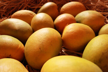 Mangoes Delicious Organic Healthy Fruit