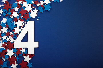 Forth of july background. American independece day