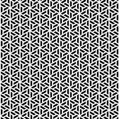 pattern design geometric seamless stencil vogue background black and white vector