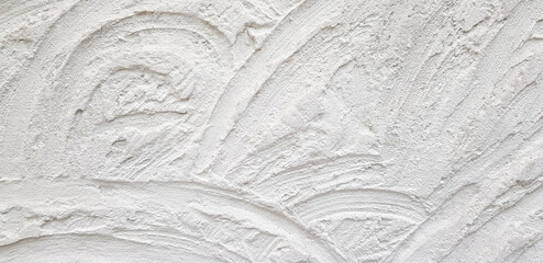 An old white plastering background