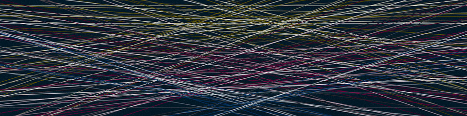Dark Blue color Crossing lines generativeart style colorful illustration