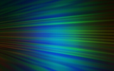 Dark Blue, Green vector texture with colored lines. Modern geometrical abstract illustration with Lines. Smart design for your business advert.