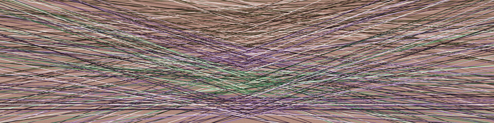 Hunter Green color Crossing lines generativeart style colorful illustration