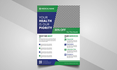 Medical Flyer Premium Template Design