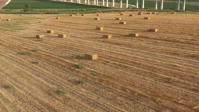 Haystack filed At sunstet-Aerial View
Drone view June, 2020
