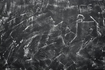 Concrete or stone black and white texture. Abstract dark grunge background.
