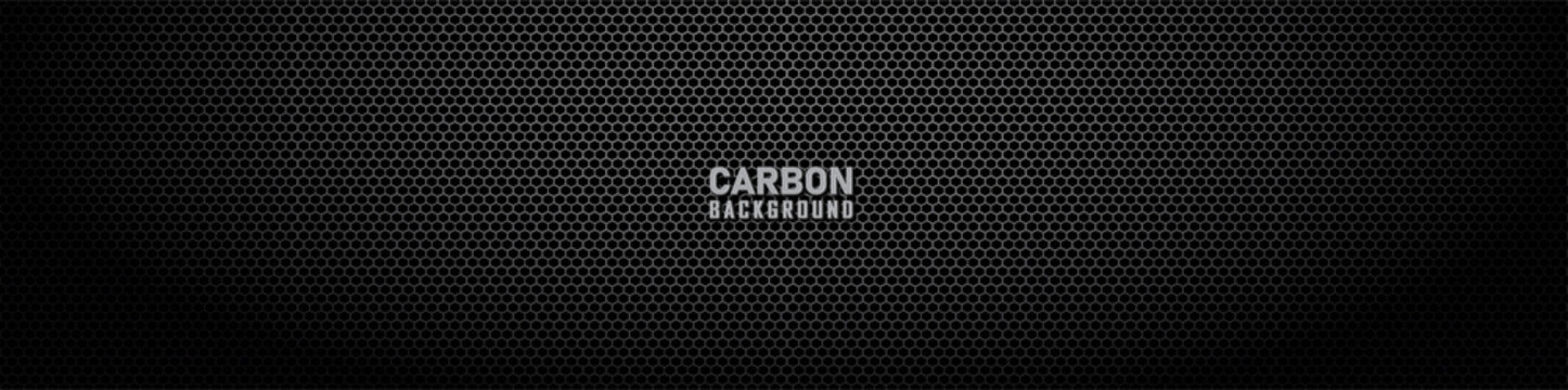 Dark hexagon carbon fiber texture. Dark metal texture steel background