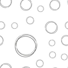 Light Gray vector seamless texture with disks. Beautiful colored illustration with blurred circles in nature style. Design for wallpaper, fabric makers.