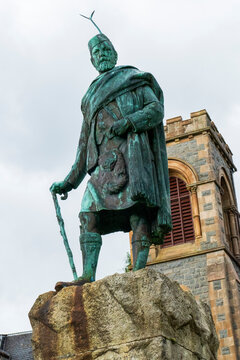 Bronze Statue von Donald Cameron in Fort William
