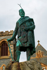Bronze Statue von Donald Cameron in Fort William