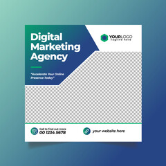 Social media post design template Slides abstract Unique Editable modern Social Media banner Elegant sale and discount promo - Vector. fashion sales social media post design.