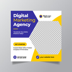 Social media post design template Slides abstract Unique Editable modern Social Media banner Elegant sale and discount promo - Vector. fashion sales social media post design.