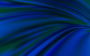 Dark BLUE vector abstract blurred background. Shining colored illustration in smart style. The best blurred design for your business.