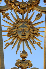 Grilles de la cour d'Honneur du Château de Versailles