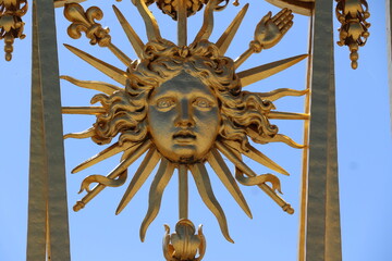 Grilles de la cour d'Honneur du Château de Versailles