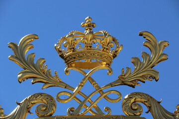 Grilles de la cour d'Honneur du Château de Versailles