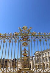 Grilles de la cour d'Honneur du Château de Versailles