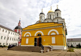 Cathedral of the Nativity of the Virgin. St. Pafnutiev Borovsky Monastery. Borovsk, Kaluga region, Russia