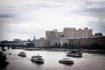 Fototapeta premium Gorky Park in Moscow