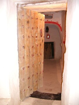 GHADAMES.LIBYA. OASIS BERBER TOWN IN WESTERN LIBYA. TRADITIONAL ARCHITECTURE.