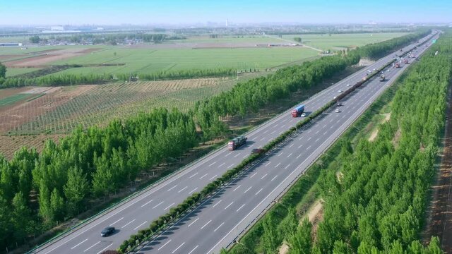 Aerial photography of Expressway