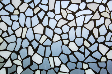 colored background of polyhedra