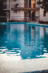 sexy young model by the sea on the beach