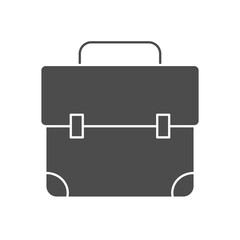 business portfolio icon, silhouette style