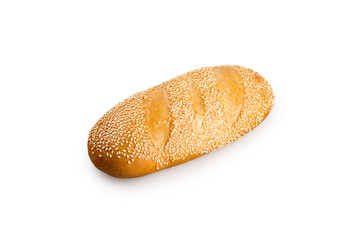 bread isolated on white