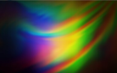 Dark Multicolor vector modern elegant background. New colored illustration in blur style with gradient. Elegant background for a brand book.