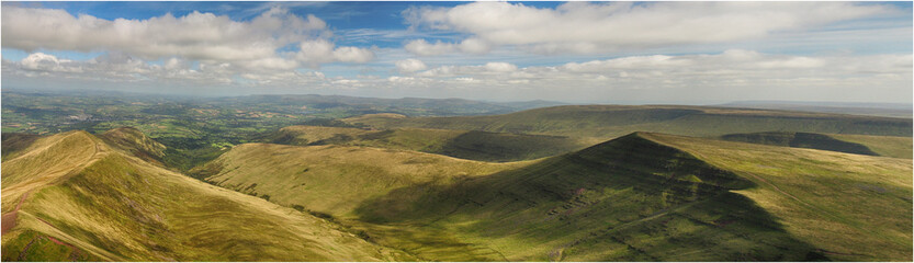 Fototapeta premium Pen Y fan mountain in Wales, United Kingdom