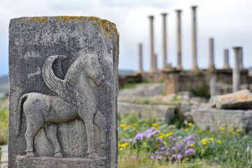 TUBURBO MAJUS. ROMAN RUINS IN NORTHERN TUNISIA. 