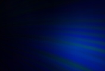 Dark BLUE vector template with bent lines. Creative illustration in halftone style with gradient. Pattern for your business design.