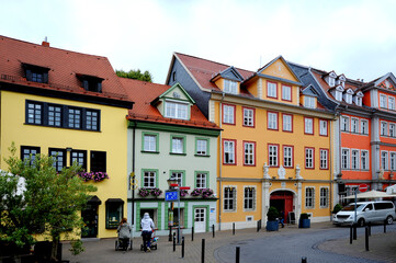 Erfurt's old town is one of the best preserved medieval city centers in Germany.