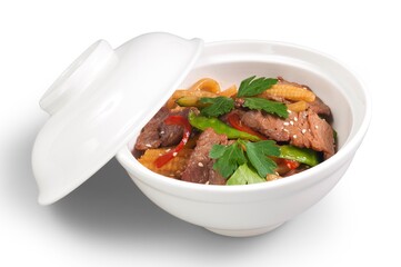 beef stew with noodles
