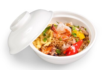 rice with shrimps