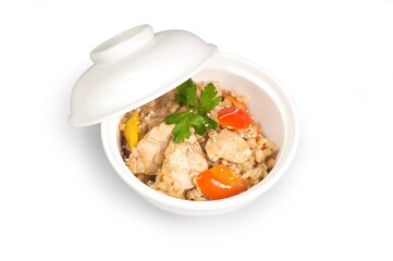 rice with chicken