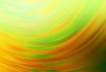 Light Green, Yellow vector abstract blurred background. Colorful abstract illustration with gradient. Background for designs.