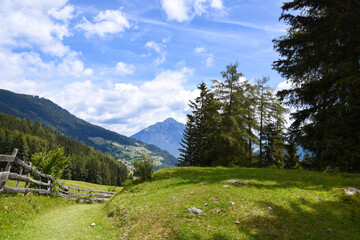 mountain landscape in the alps