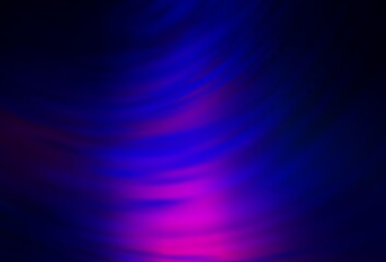 Dark Pink, Blue vector blurred shine abstract template. Glitter abstract illustration with gradient design. New style for your business design.