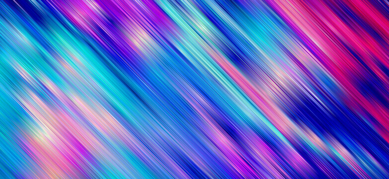 Bright rainbow lines Vector illustration. Vibrant gradient pattern