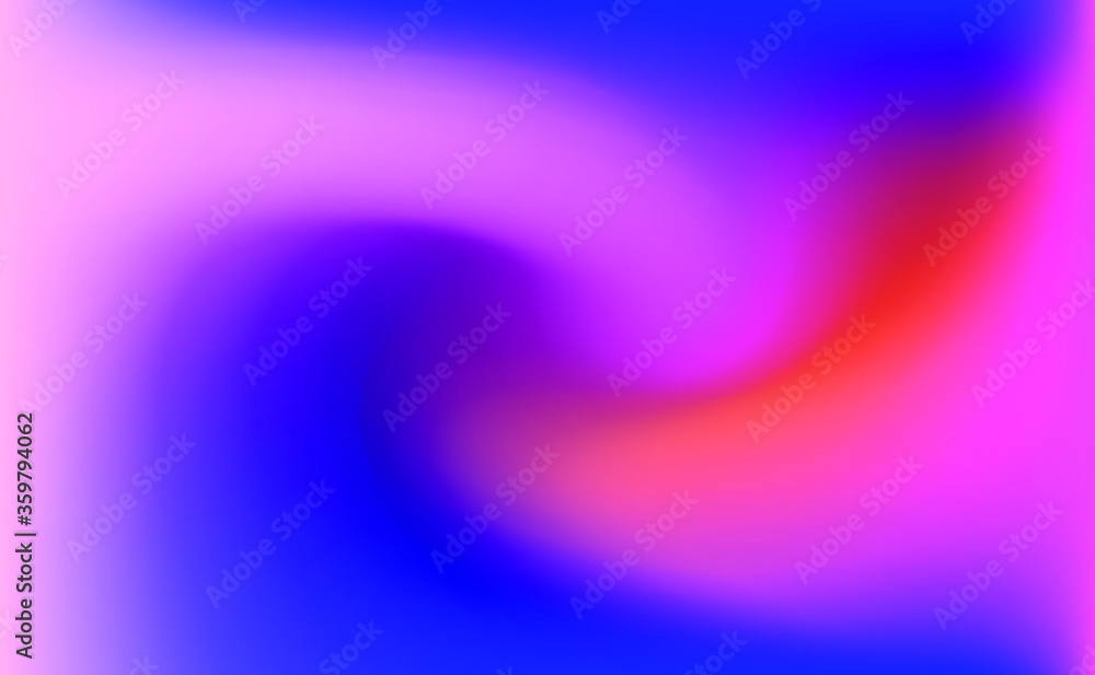 Poster abstract blurred holographic background with colorful stains.