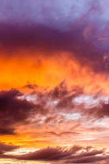 Angry Sky a Colorful Display of Light