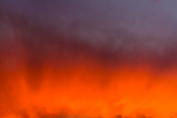 Angry Sky a Colorful Display of Light