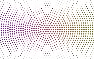Dark Pink, Yellow vector  texture with disks. Glitter abstract illustration with blurred drops of rain. Pattern for ads, leaflets.