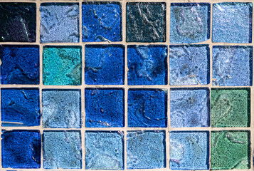 Blue Glass Tiles